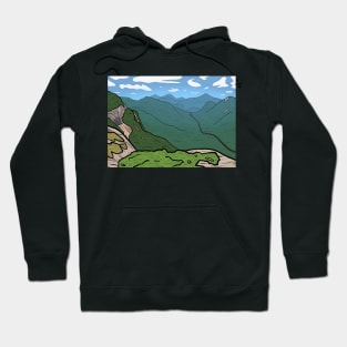 Exclamation Point, Chimney Rock, NC Hoodie